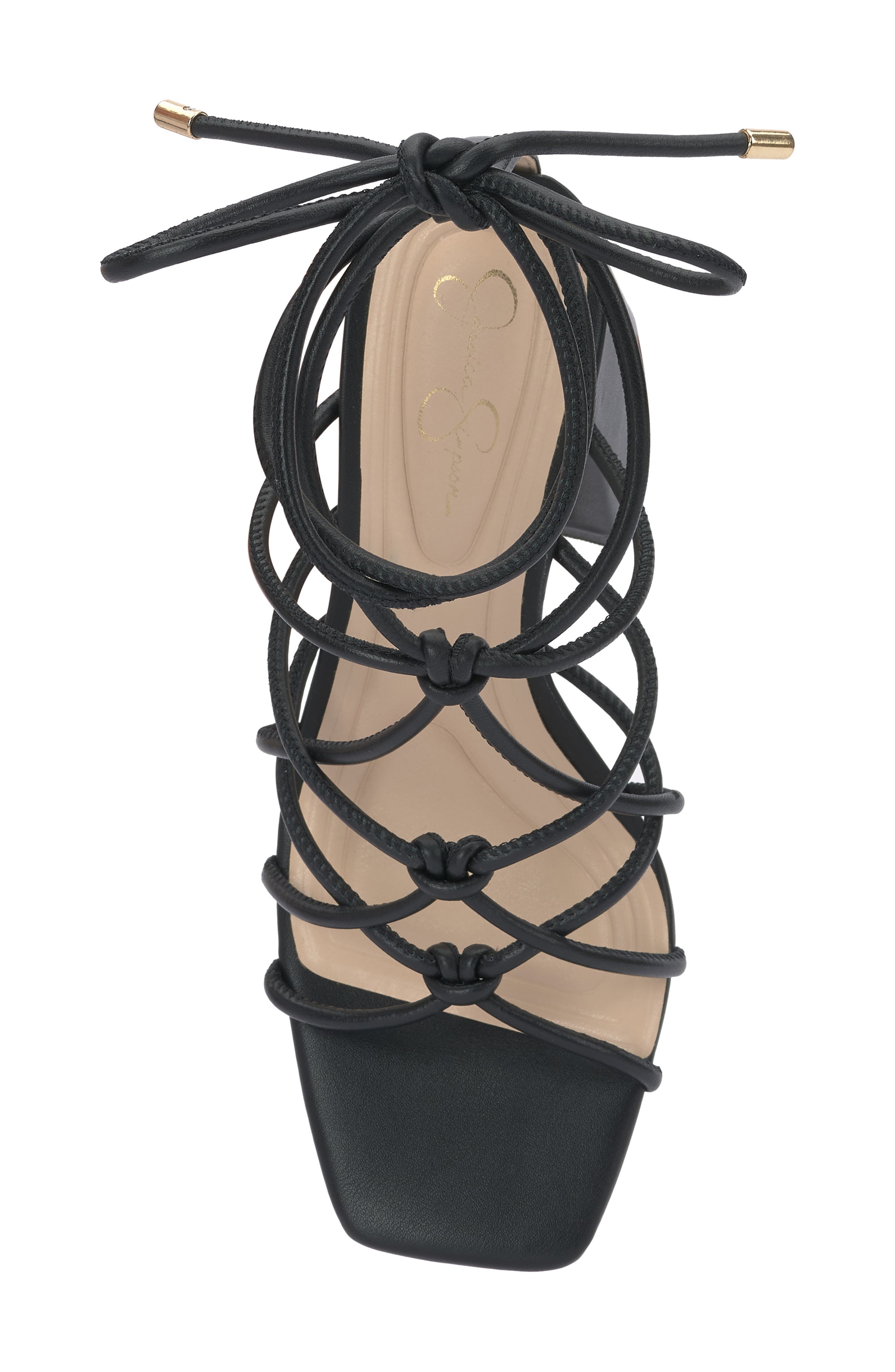 Jessica Simpson Ozias Ankle Wrap Sandal, Alternate, color, 