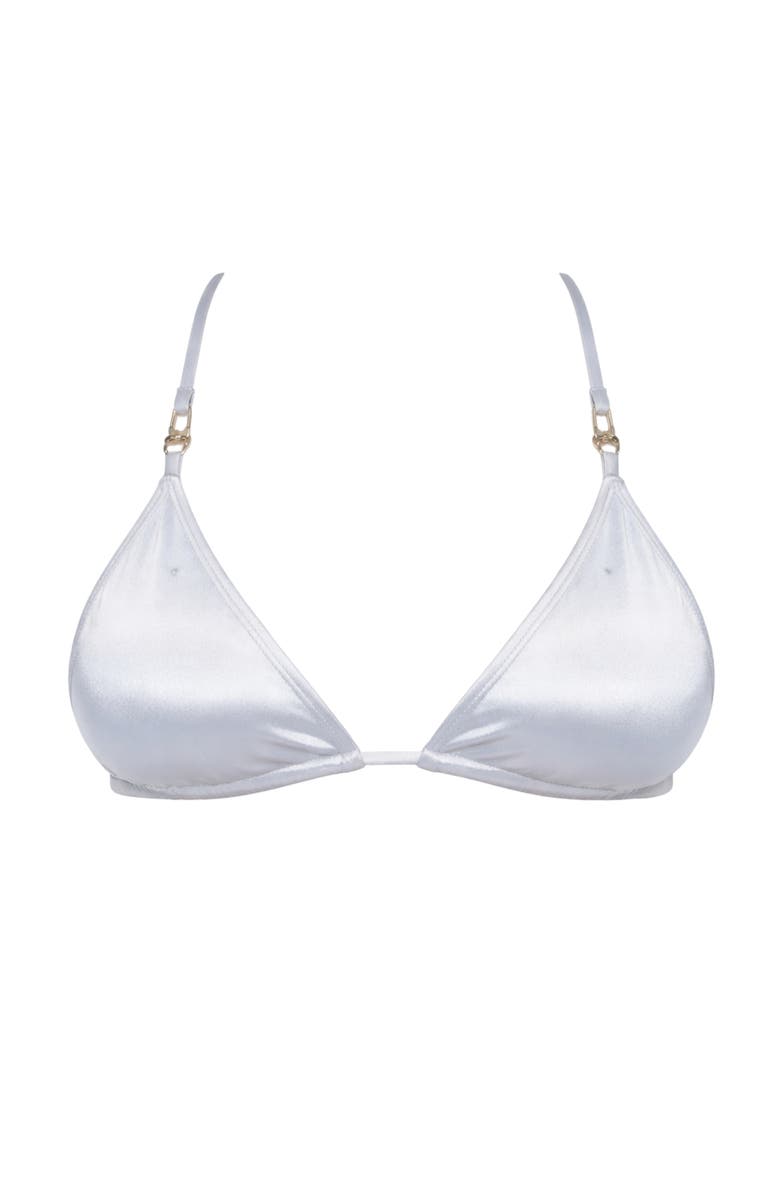 Ivy Swimwear Artemesia Bikini Top, Main, color, Silver