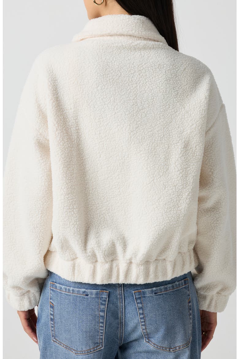 Teddy High Pile Fleece Jacket, Alternate, color, JET STREAM