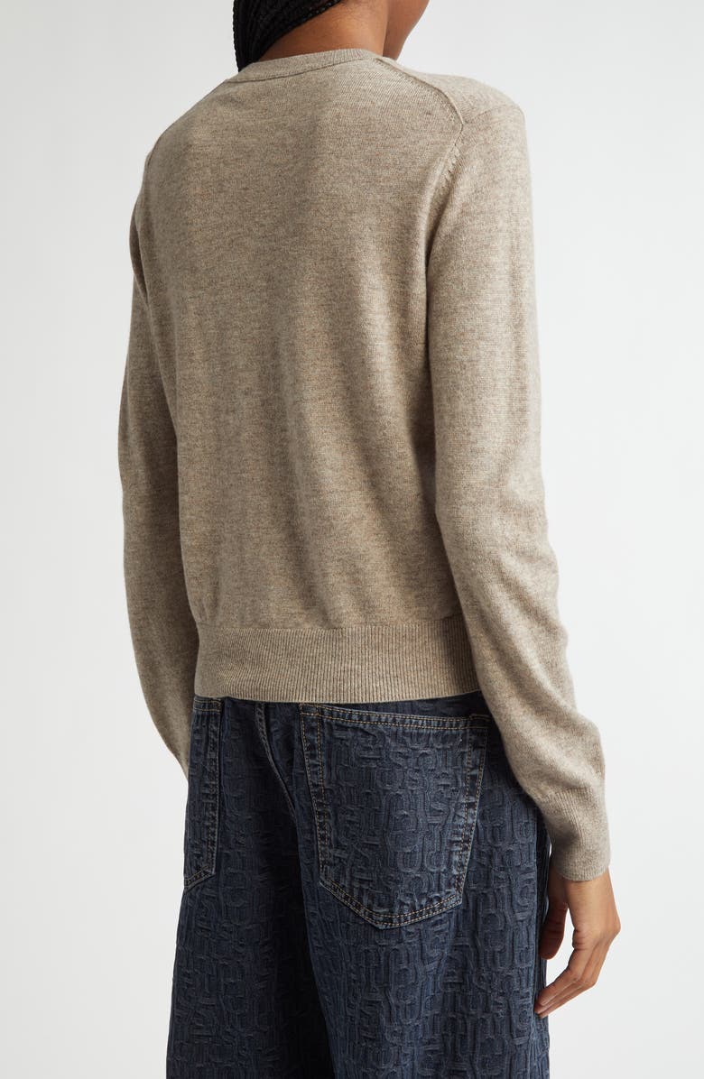 Acne Studios Ken Core Wool & Yak Hair Cardigan, Alternate, color, 