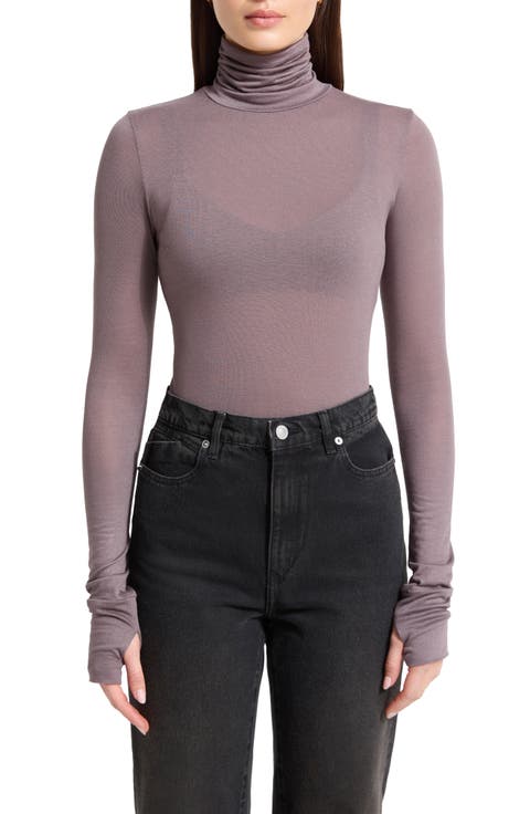 Eloise Sheer Turtleneck