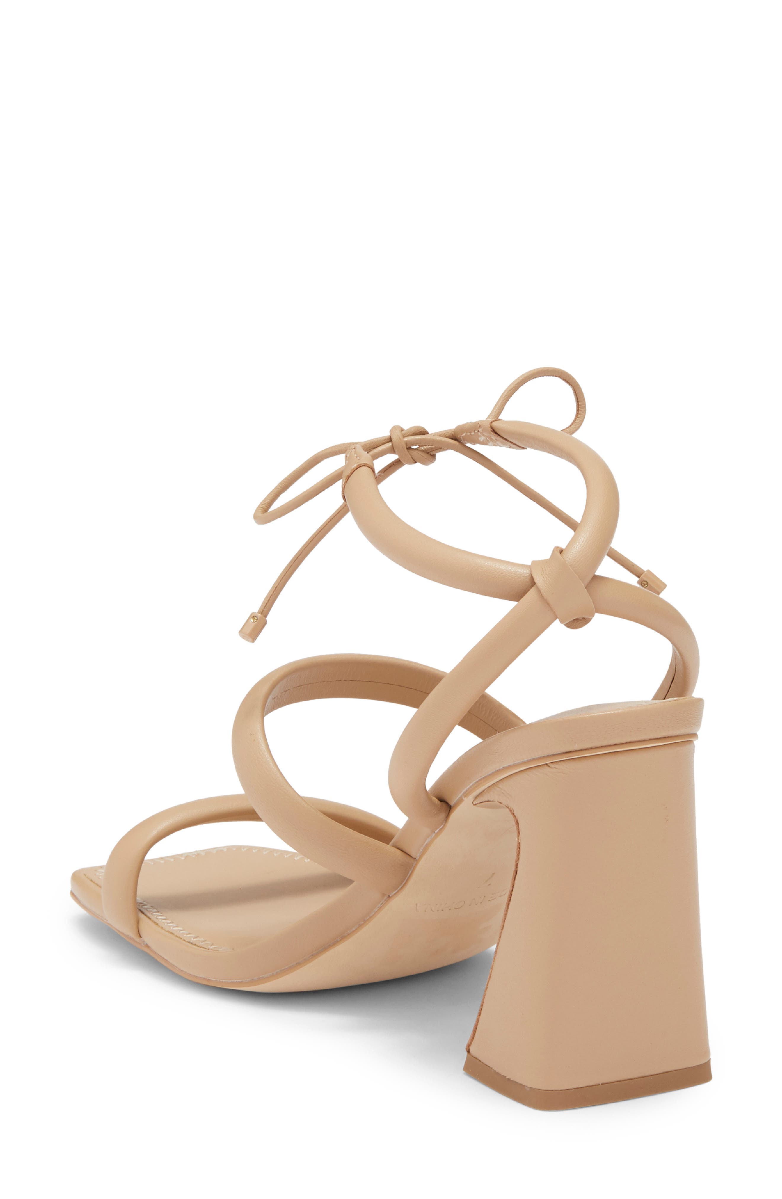 Steve Madden Punctual Ankle Wrap Sandal, Alternate, color, 