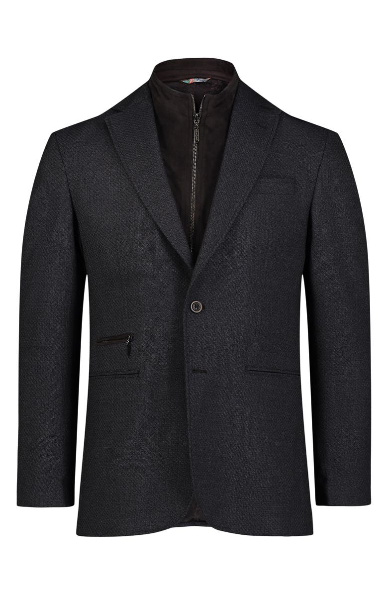 Robert Graham The Jetset II Stretch Sport Coat with Removable Bib, Alternate, color, 