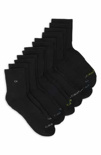 6-Pack Cushioned Quarter Socks