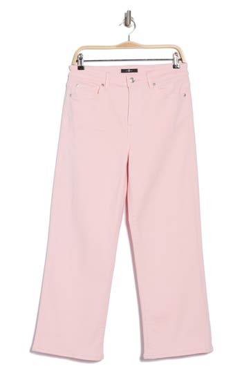 7 FOR ALL MANKIND 7 FOR ALL MANKIND ALEXA CROP WIDE LEG JEANS
