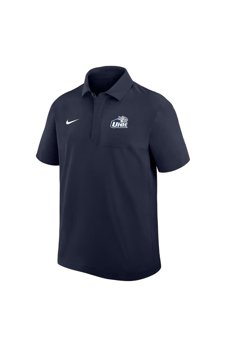 Nike Men's Nike Navy New Hampshire Wildcats 2025 Sideline Polo, Alternate, color, Navy