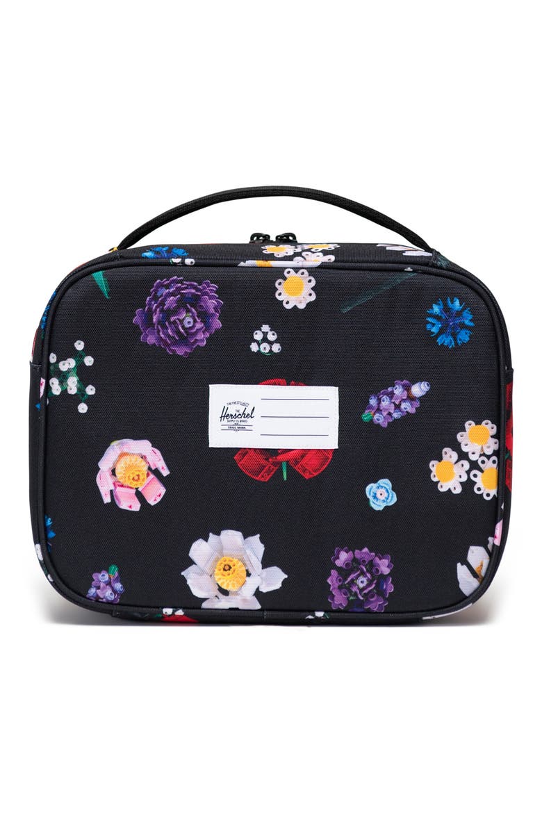 Kids' Lego® Pop Quiz Lunchbox, Alternate, color, FALLING FLORALS