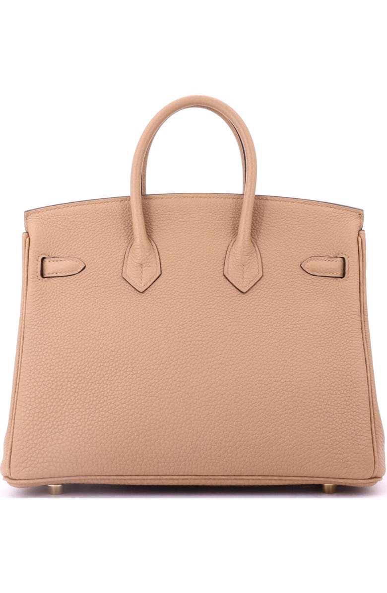 Pre-Owned Hermes Birkin Handbag Brown Togo with Gold Hardware 25, Alternate, color, Chai