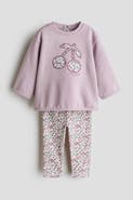 H&M 2-piece Sweatshirt And Leggings Set