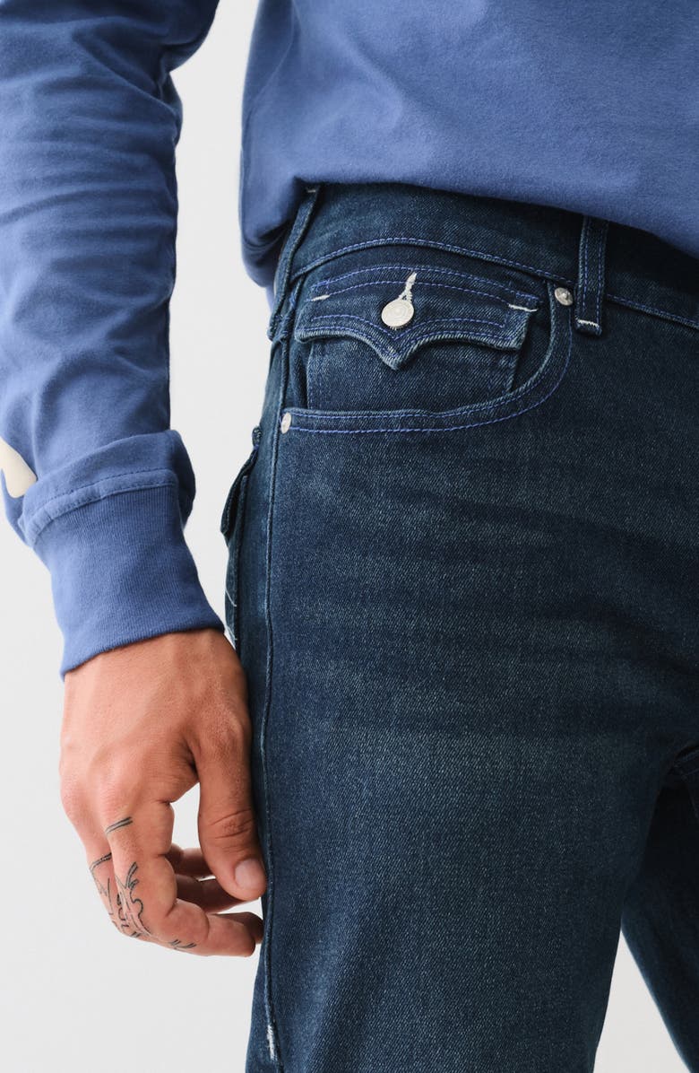 True Religion Rocco Flap Skinny Leg Jeans, Alternate, color, 