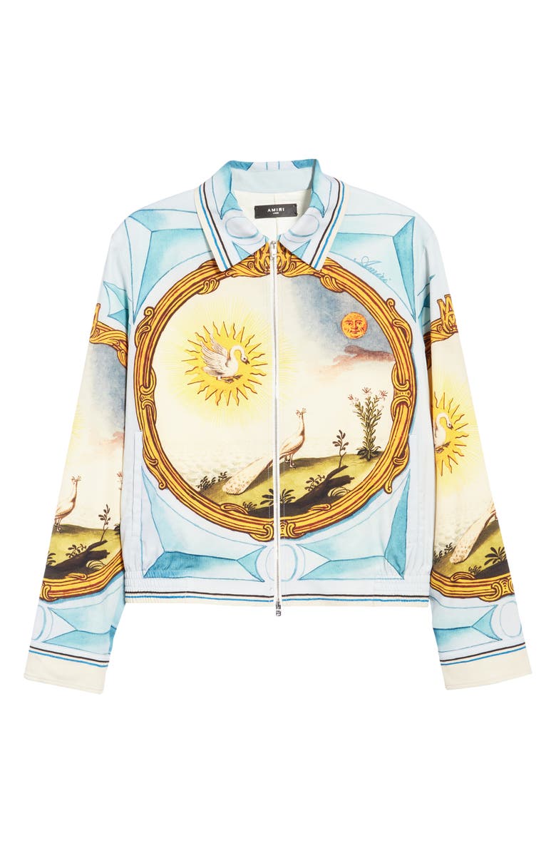 AMIRI Landscape Frame Wool Blend Jacket, Main, color, 