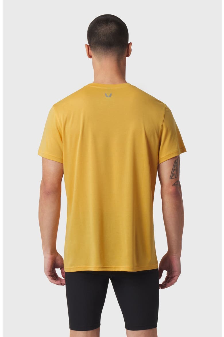 Polartec Delta Training Tee, Alternate, color, Amber