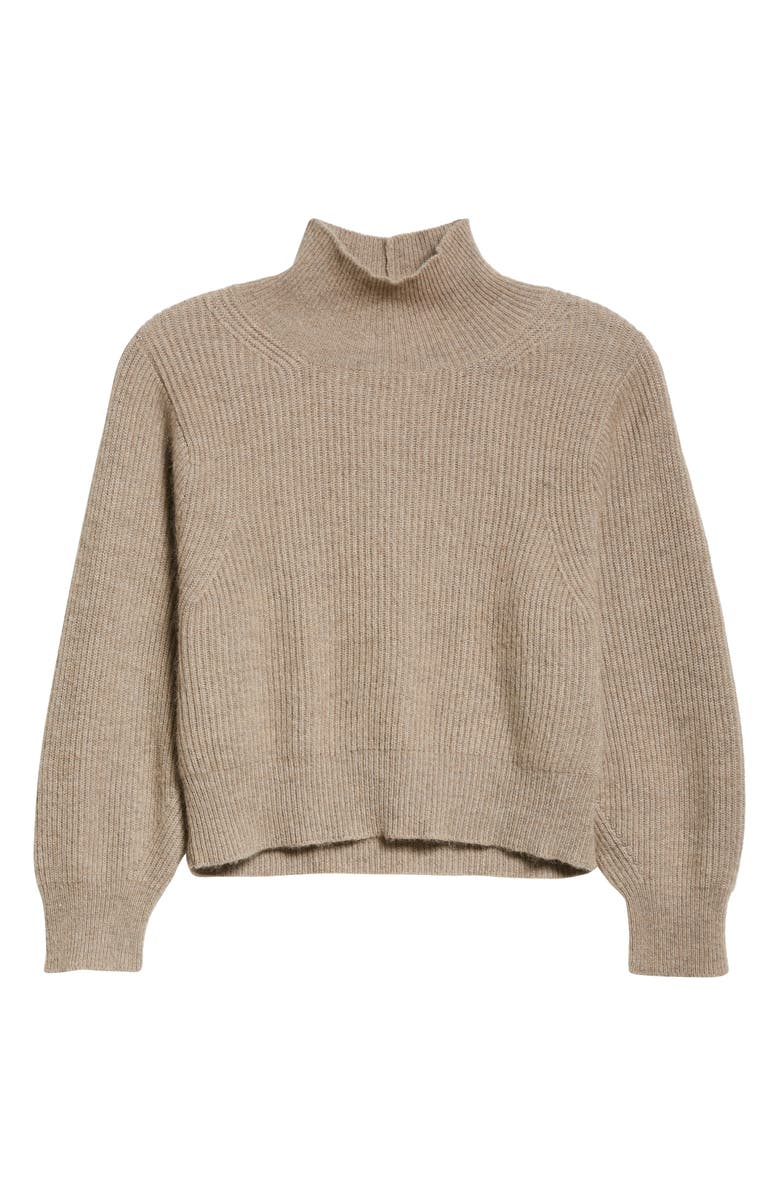 Fabiana Filippi Rib Funnel Neck Sweater, Alternate, color,