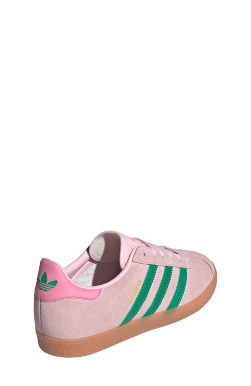 Adidas Originals Gazelle Comfort Closure Elastic Lace Shoes Kids In Multi