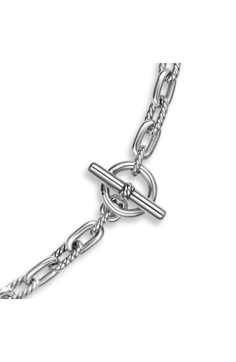 David Yurman Madison<sup>®</sup> Toggle Chain Necklace, Alternate, color, Sterling Silver