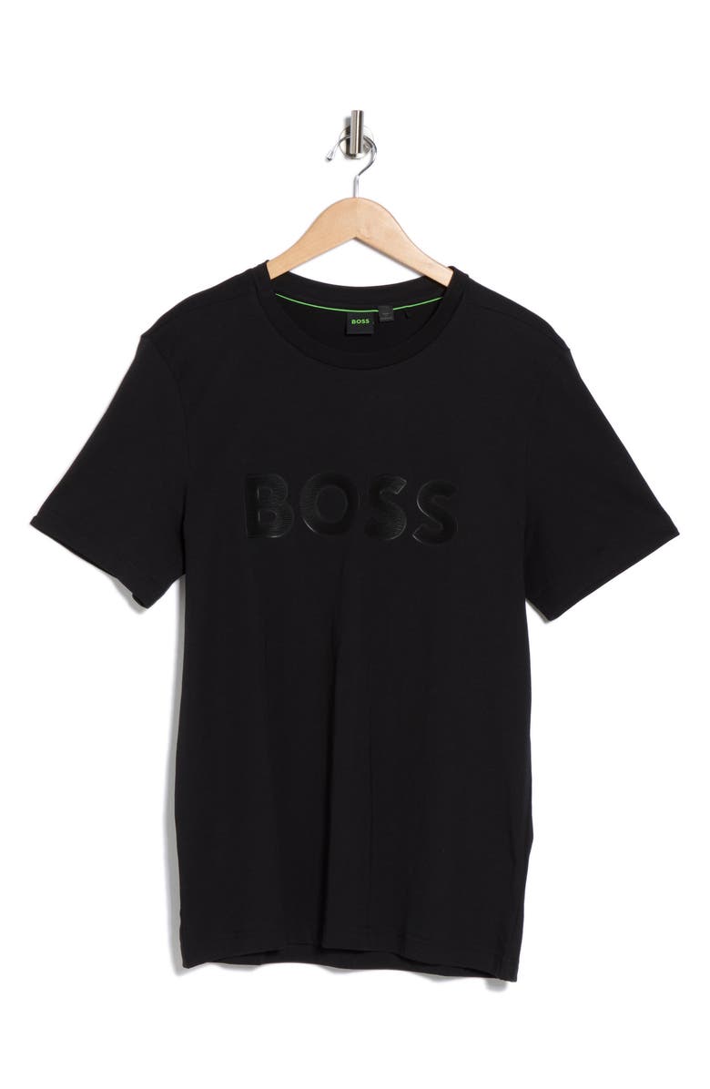BOSS Logo Graphic T-Shirt, Alternate, color, Black