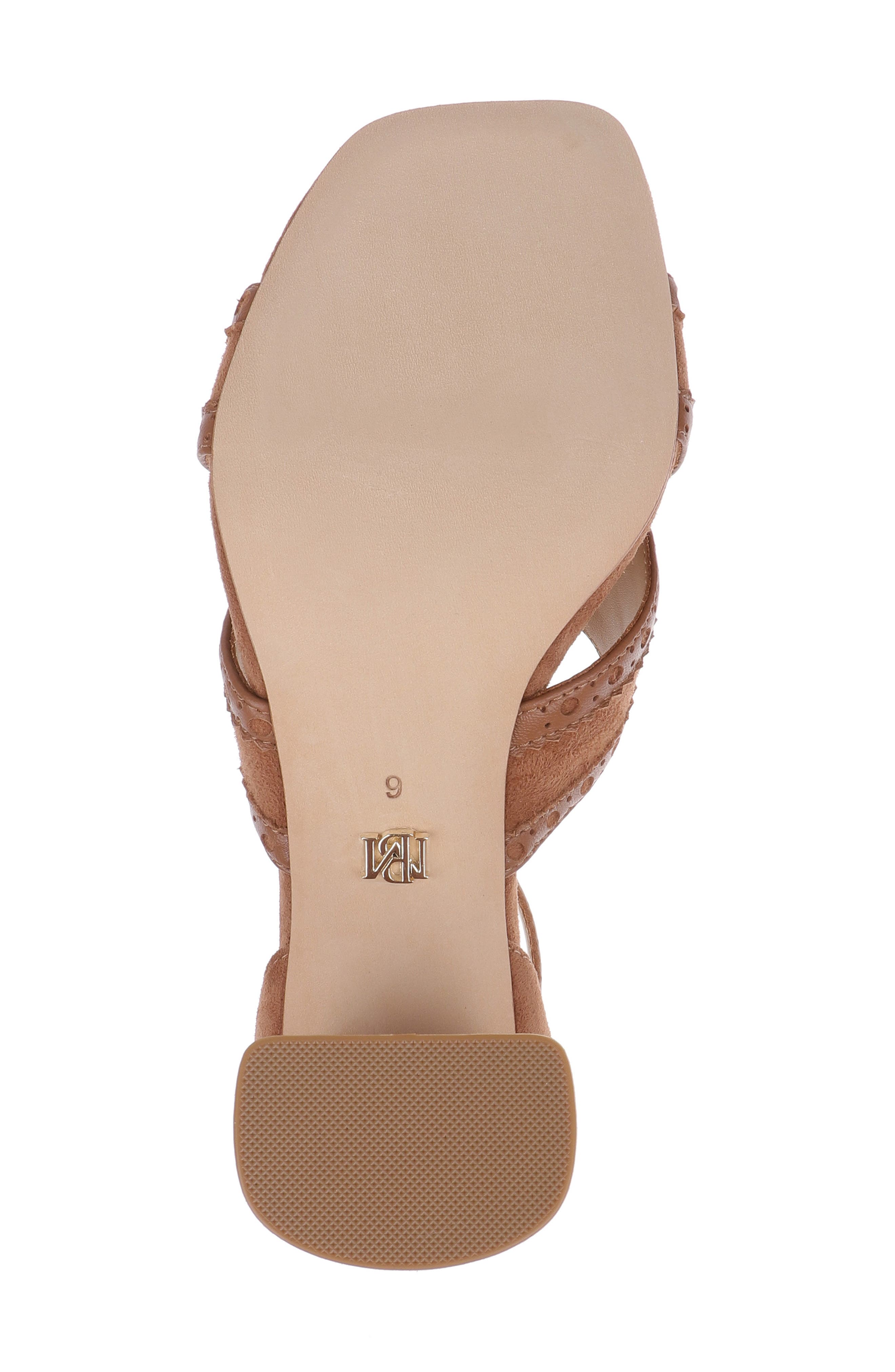 Badgley Mischka Collection Yanni Ankle Strap Sandal, Alternate, color, Coffee Suede