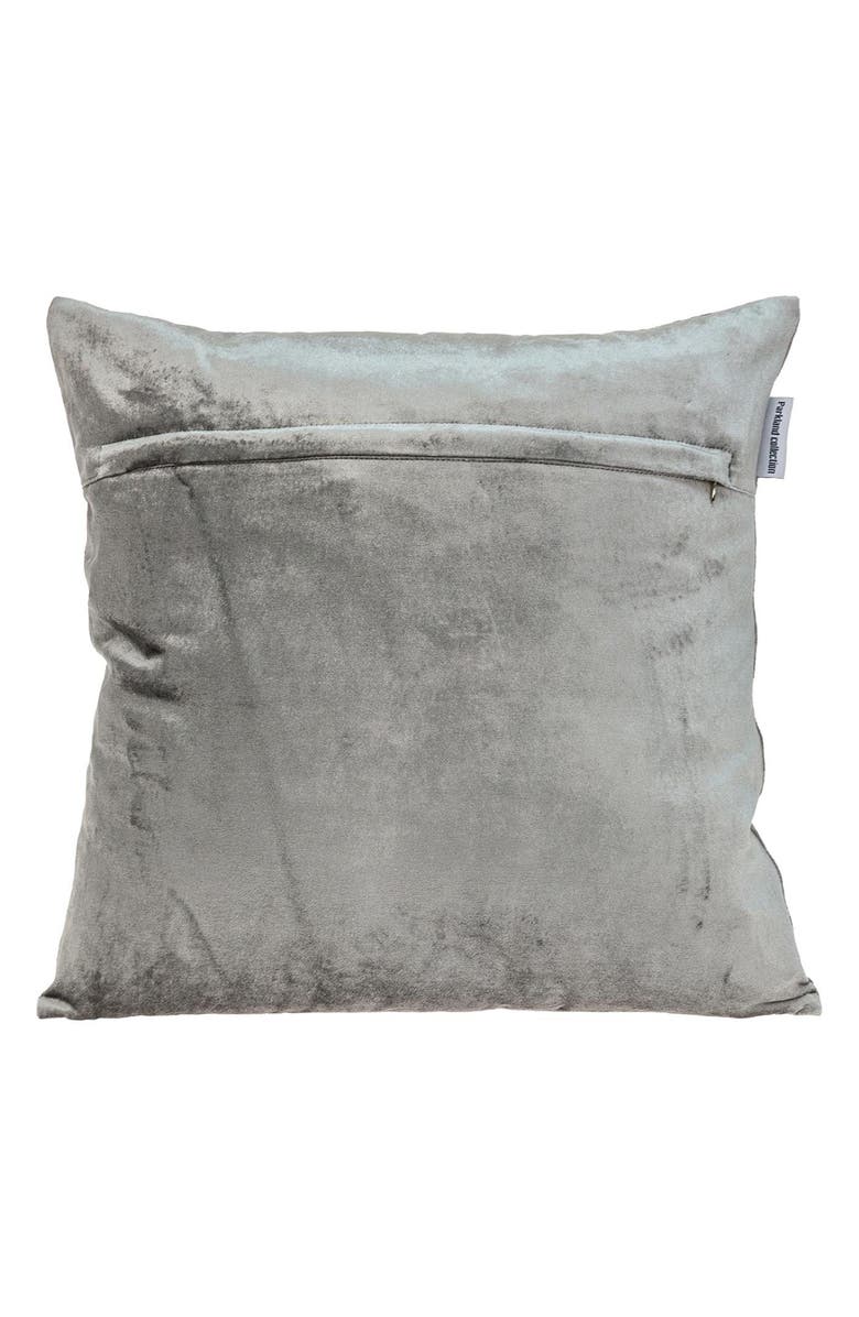 PARKLAND COLLECTION Hazel Geometric Accent Pillow, Alternate, color, Gray