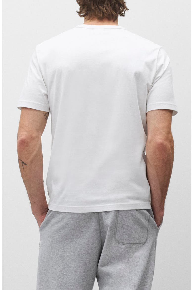 Lightweight Jersey Henley, Alternate, color, WHITE