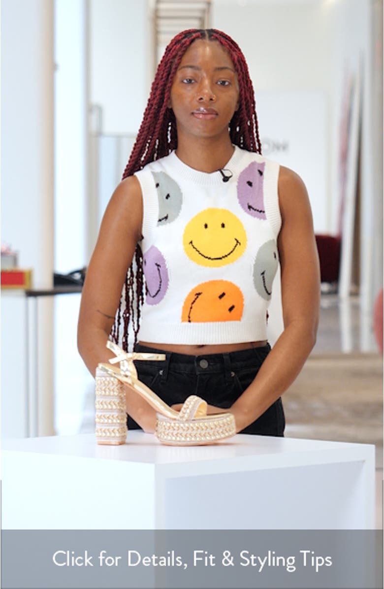 Judson Ankle Strap Platform Sandal, sales video thumbnail