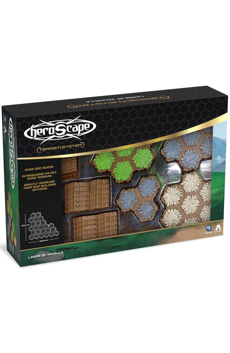 Renegade Game Studios Lands Of Valhalla Terrain Expansion 63 Pcs, Ages 14+, Main, color, Multicolored