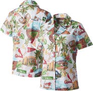 Reyn Spooner Women's Reyn Spooner White St. Louis Cardinals Scenic Camp Button-Up Shirt