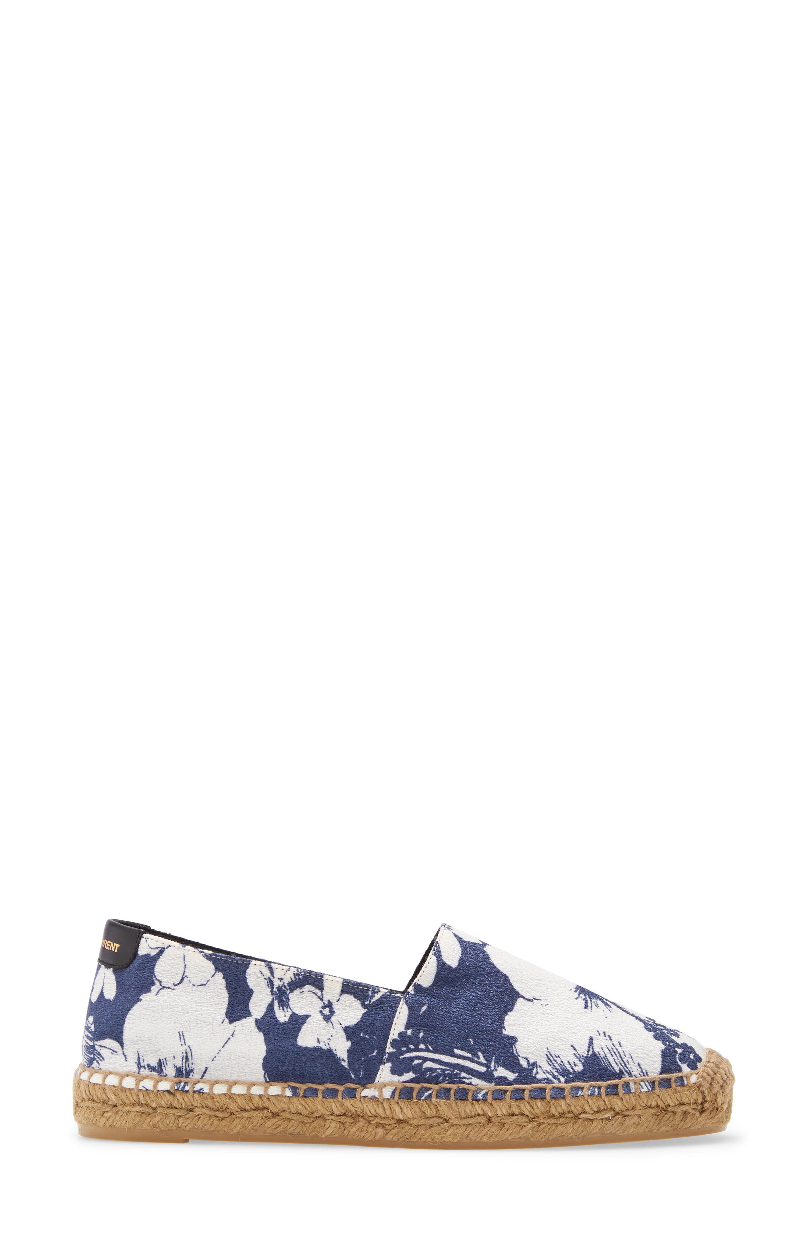 Saint Laurent Espadrille Flat, Alternate, color, 