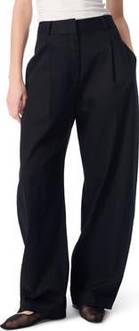 Robert Rodriguez Wrenna High Waist Pleated Front Wide Leg Pants