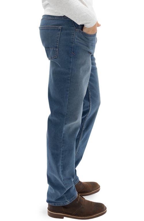 Devil-dog Dungarees Slim Straight Leg Jeans In Peak