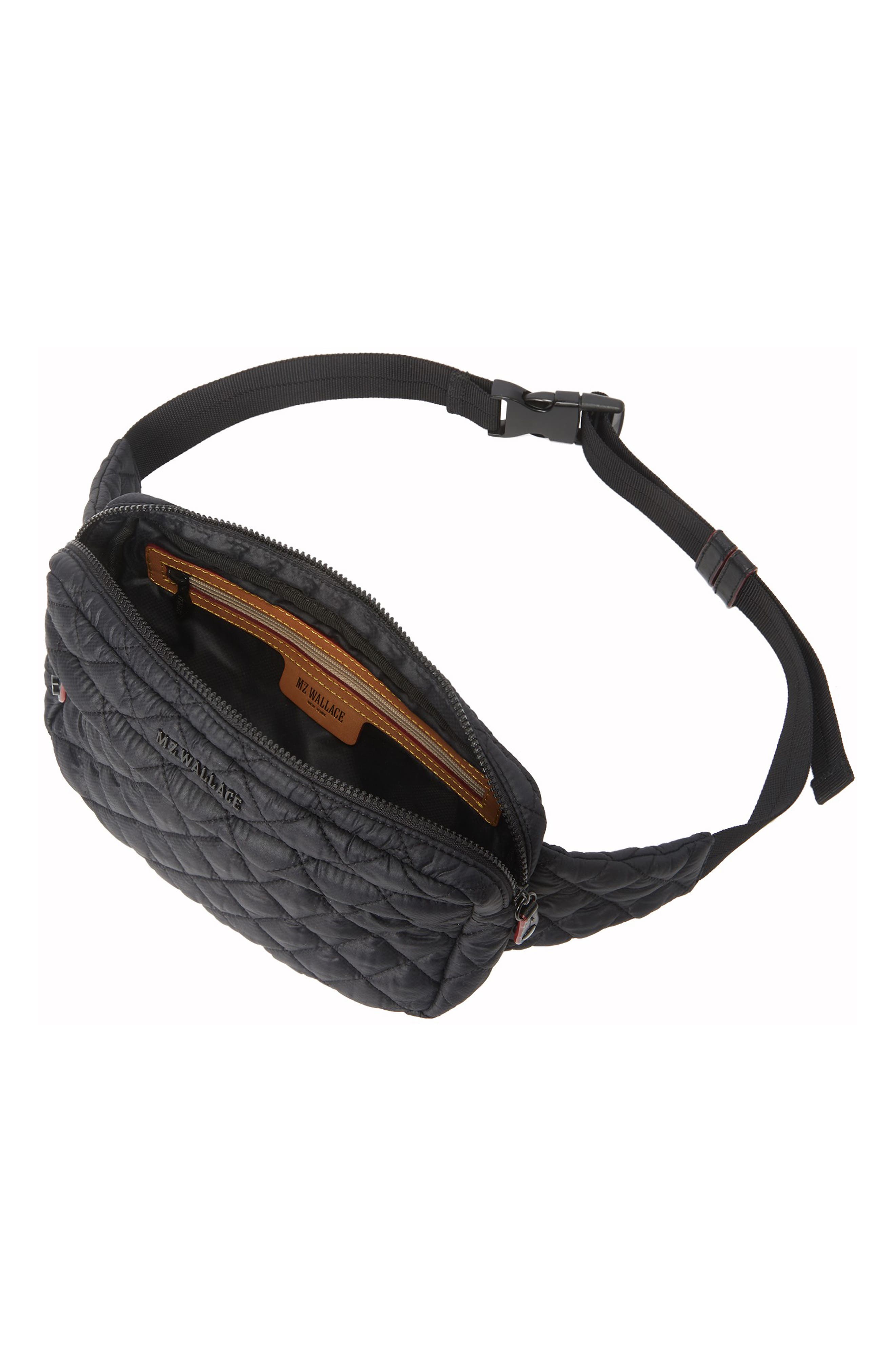 MZ Wallace Large Metro Quilted Nylon Belt Bag, Alternate, color, 