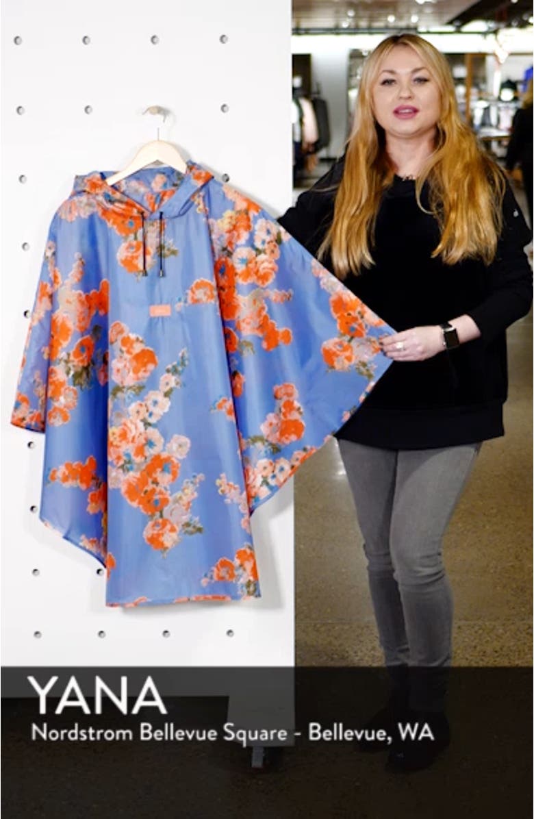 Right as Rain Packable Waterproof Hooded Poncho, sales video thumbnail