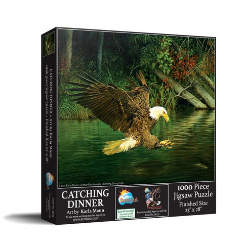 Catching Dinner 1000 piece Jigsaw Puzzle for Adults