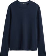 Theory Delroy Textured Long Sleeve T-Shirt