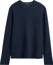 Theory Delroy Textured Long Sleeve T-Shirt