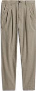 John Varvatos Kian Pleated Carrot Fit Pants