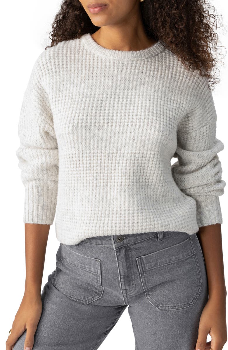 Sanctuary Snow Bunny Fuzzy Sweater, Alternate, color,