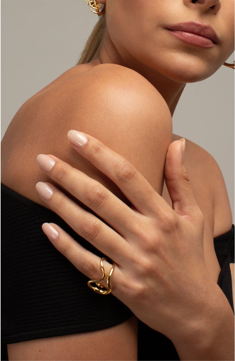 PIERETTI Cristine Ring, Alternate, color, Gold Plate