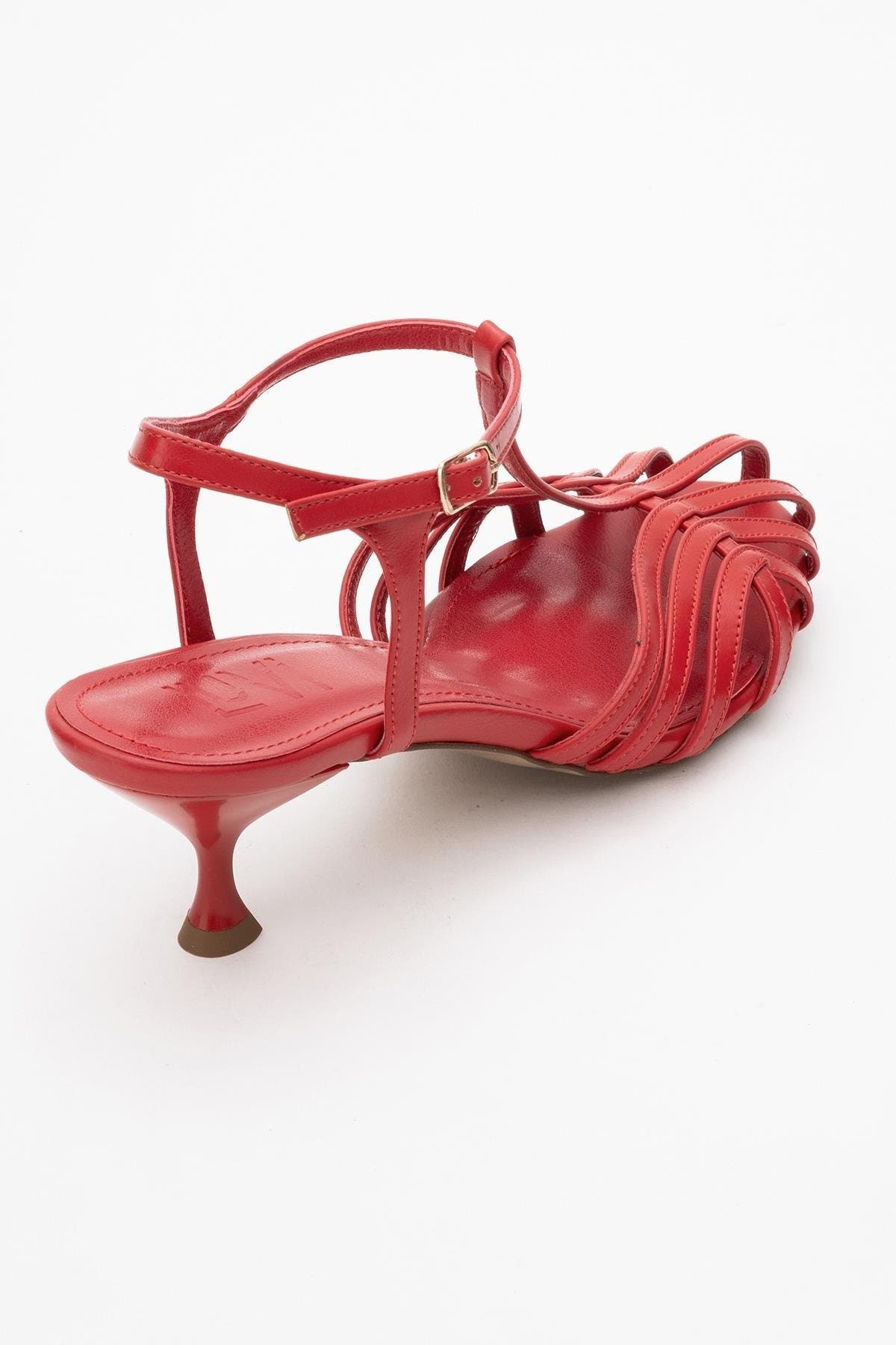 Felip Strappy Sandal, Alternate, color, Red