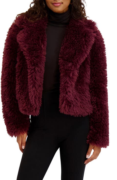 Faux Fur Crop Jacket