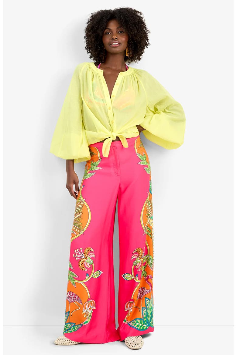 Lanay Pant, Main, color, Tiger Lily Tango