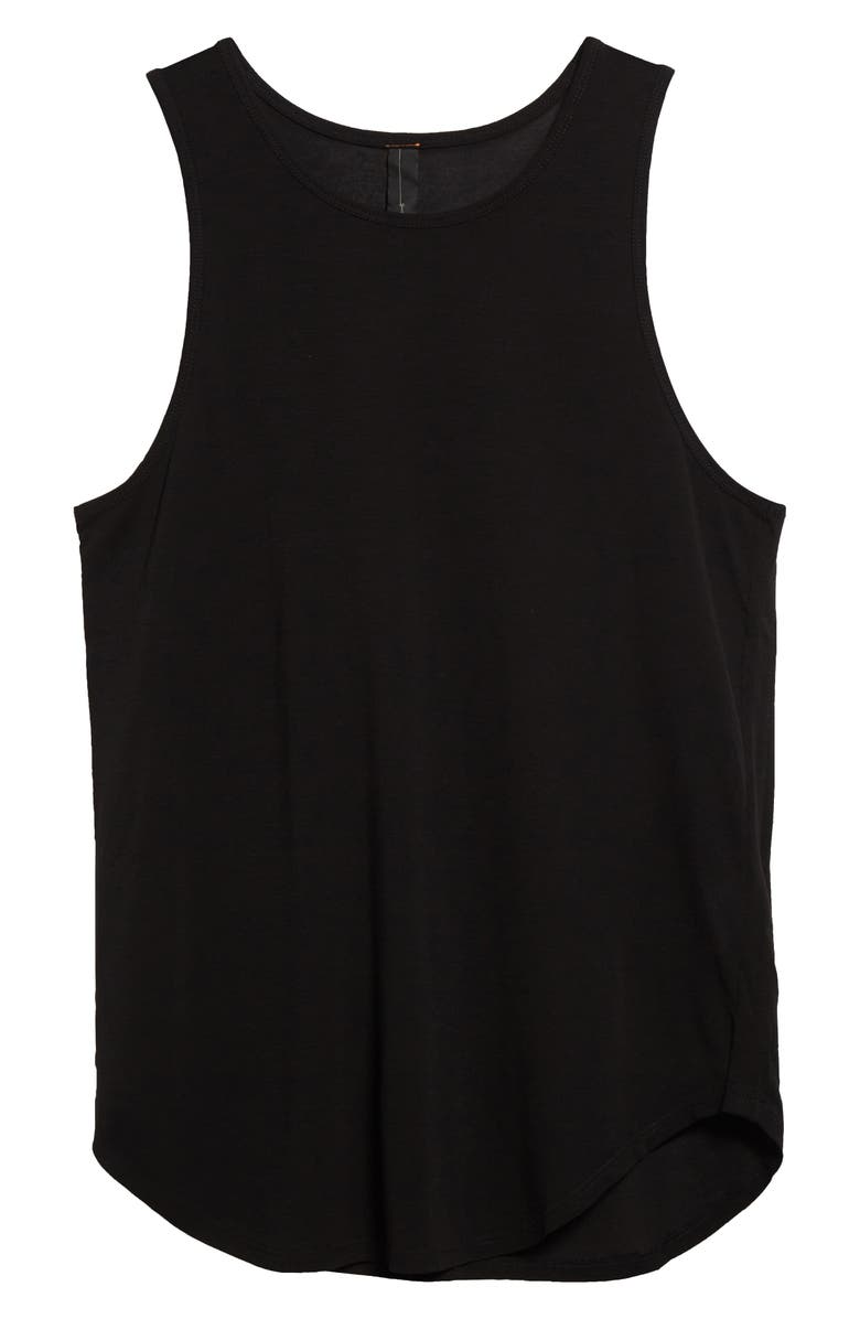 JKEEFER Loose Fit Tank, Alternate, color, Black