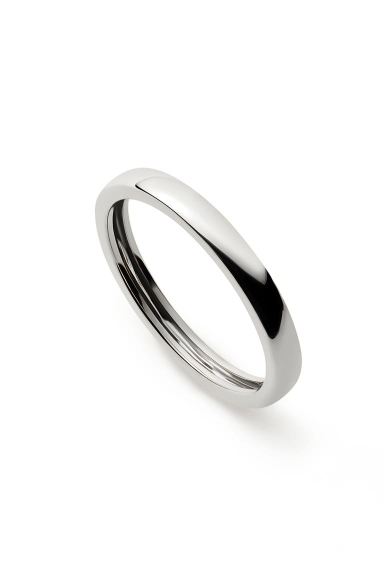 Solid White Gold - Slim Eclipse Ring, Main, color, Gold