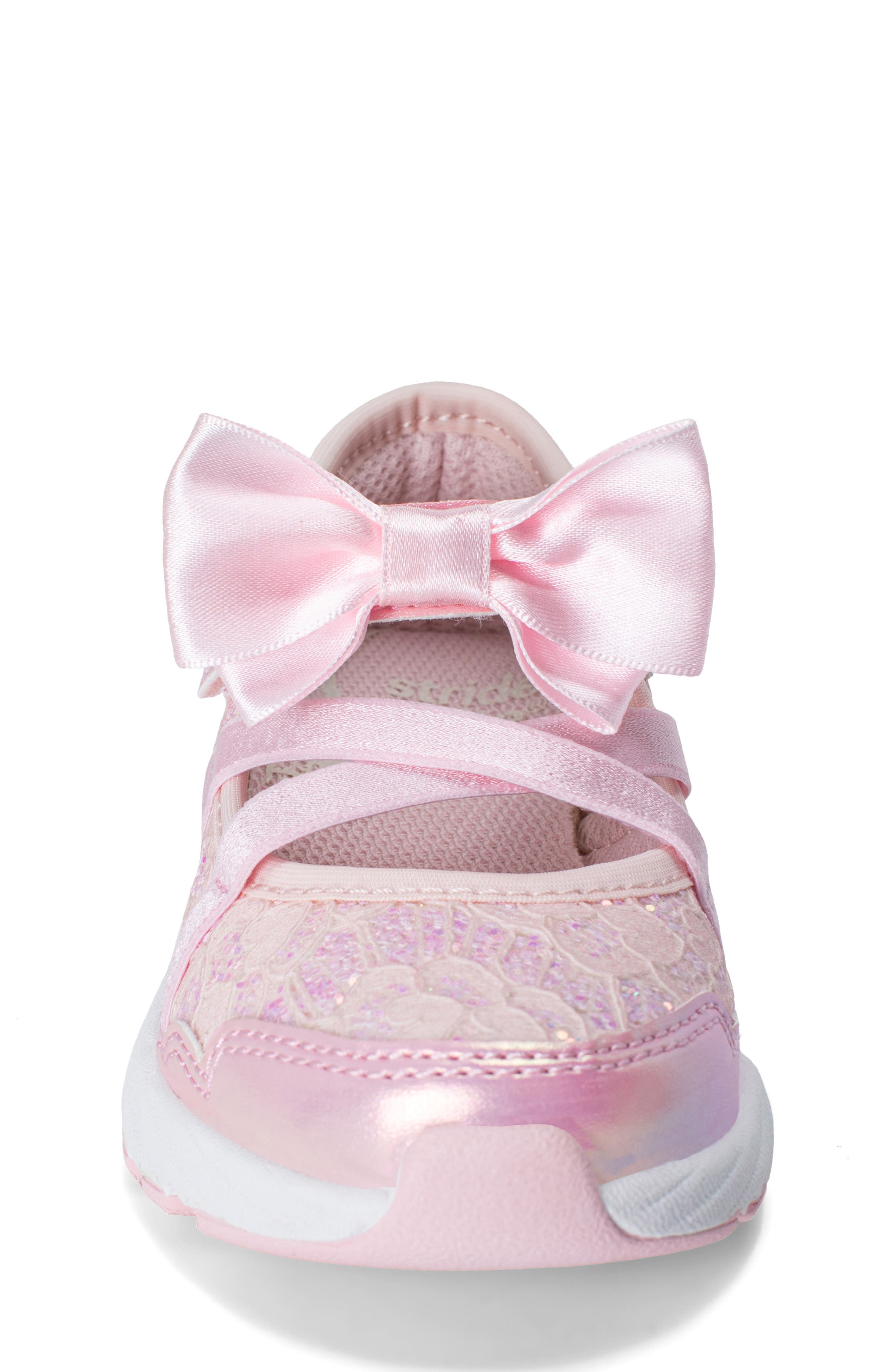 Stride Rite Kids' Light Up Flora Sneaker, Alternate, color, Blush