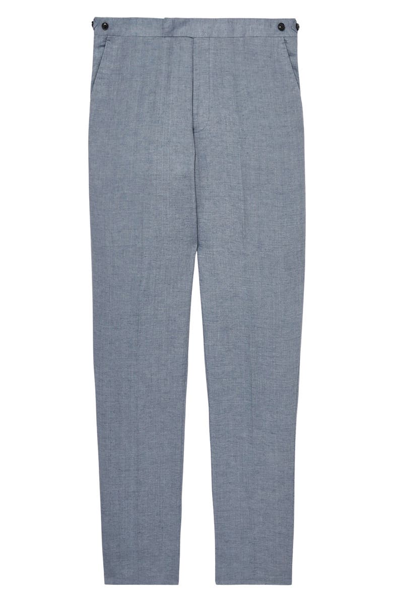 Reiss Warner Linen Dress Pants, Alternate, color, 