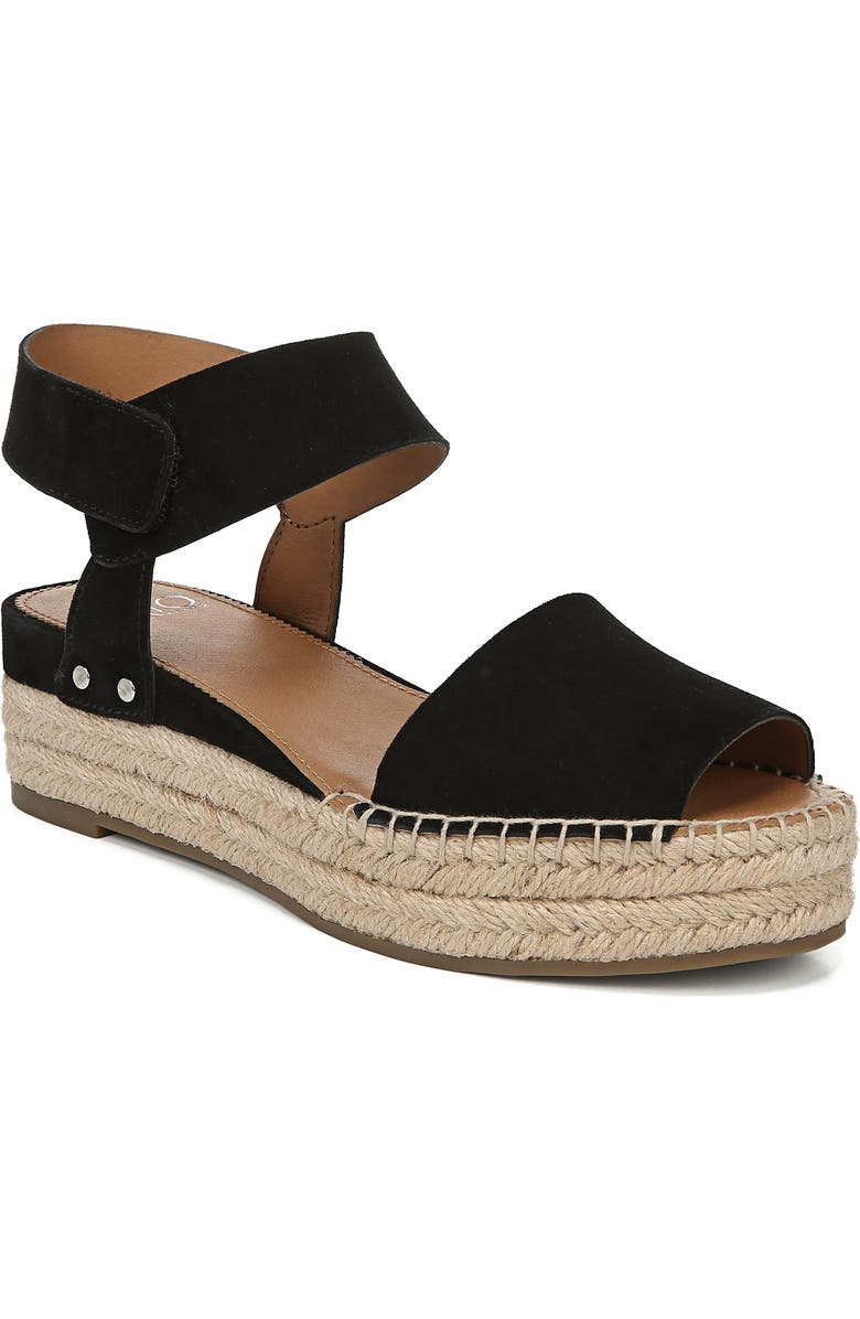 SARTO by Franco Sarto Sierra Platform Wedge Espadrille, Main, color,