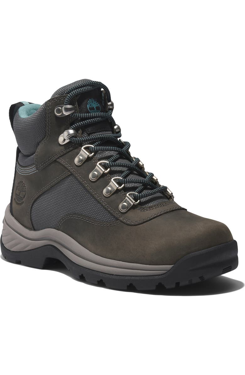 Timberland White Ledge Waterproof Hiking Boot, Main, color, Mid Grey Full Grain