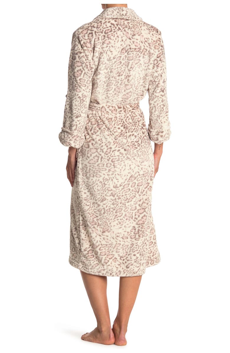 N Natori Leopard Waist Tie Robe, Alternate, color,