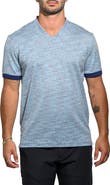 Maceoo Vivaldi V-Neck Cotton T-Shirt