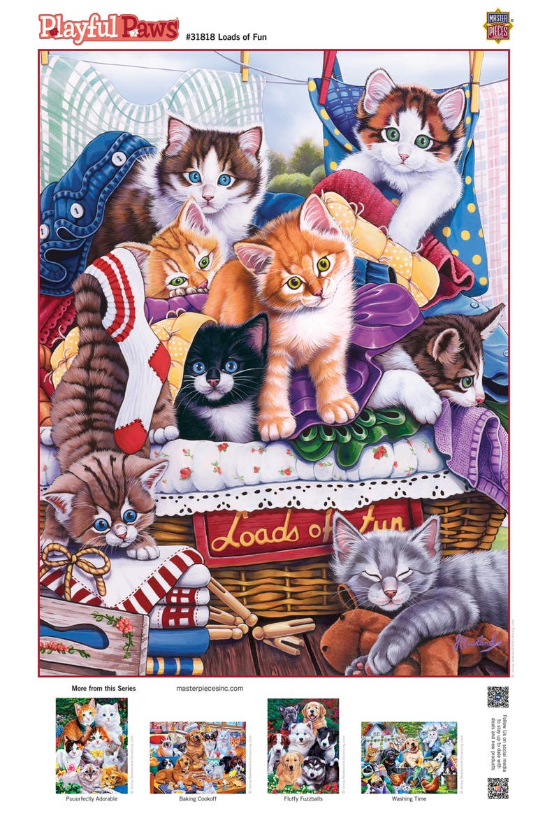 Loads of Fun 300 Piece Jigsaw Puzzle, Alternate, color, Multicolor