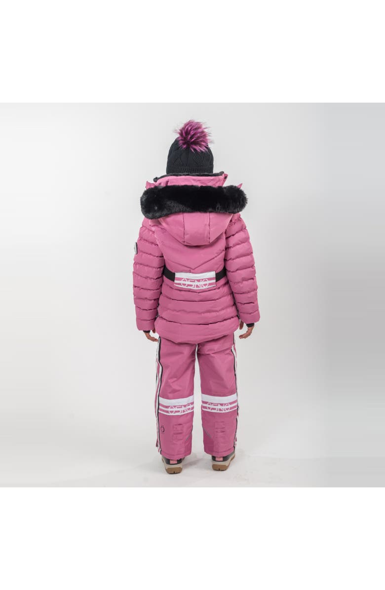 ÖSNO Willy Luxury Snowsuit Trendy, Alternate, color, Black Fur